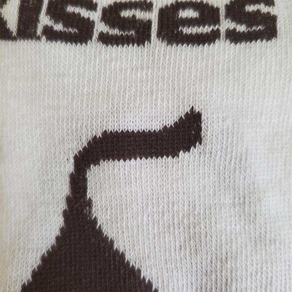 NEW Men's Hershey's Kisses candy novelty funny crew socks - Picture 5 of 5